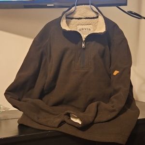Orvis sherpa sweatshirt
